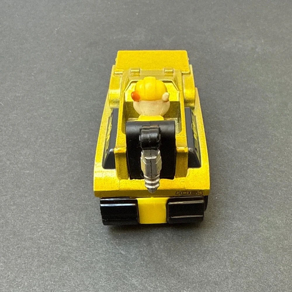 Paw Patrol True Metal Rubble Bulldozer Diecast Vehicle Yellow 1:64 Scale